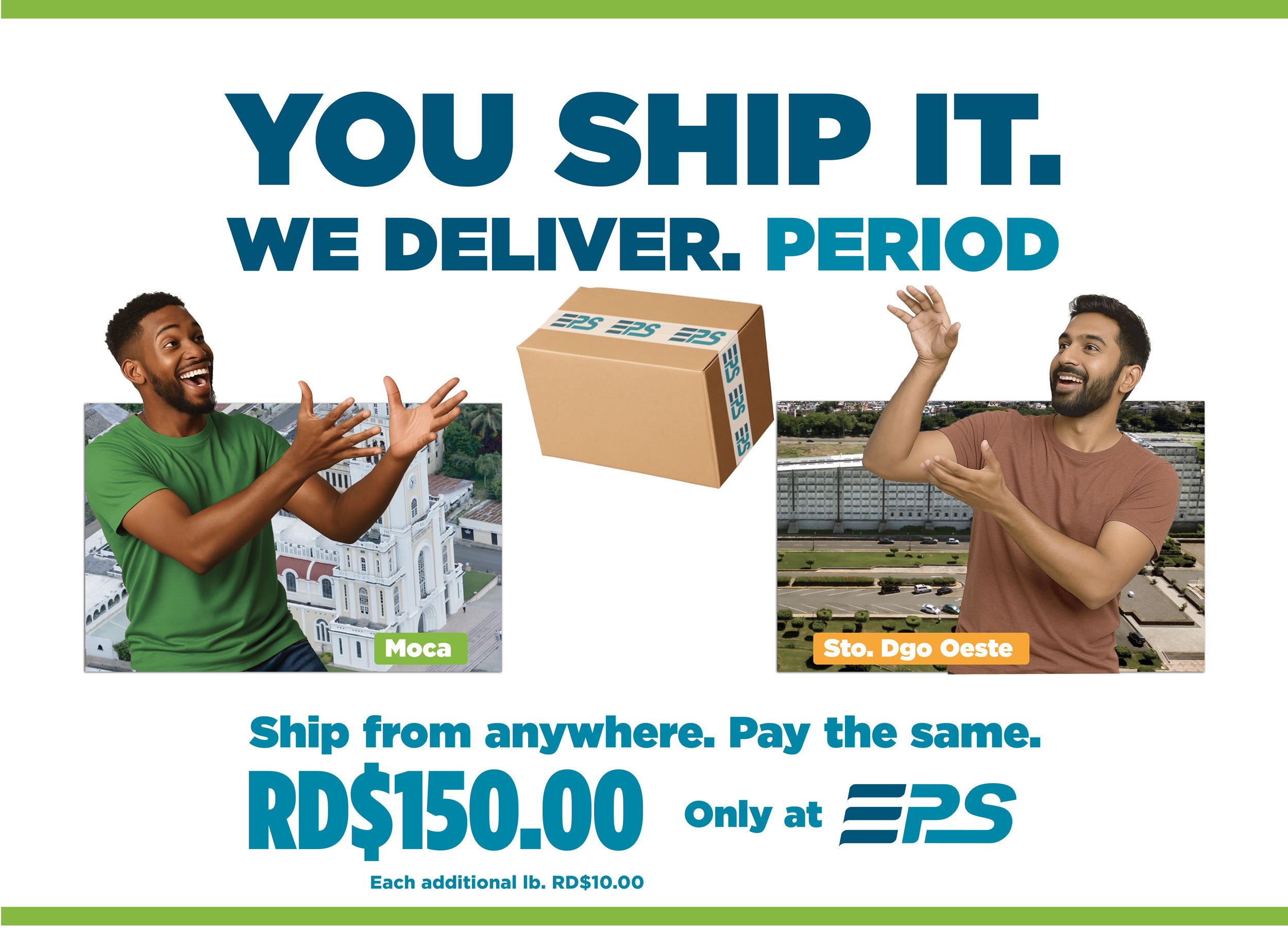 Envios nacionales EPS