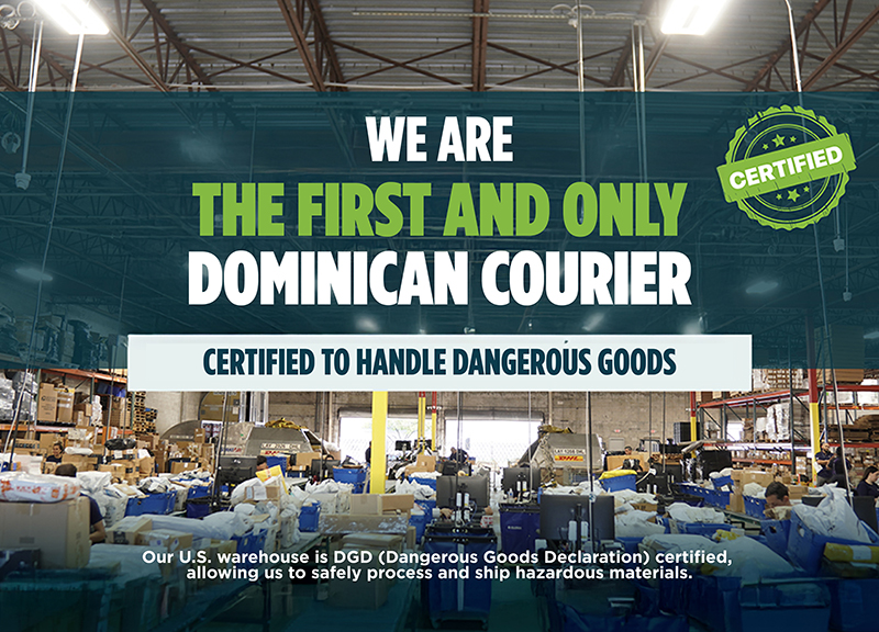 Primer y unico courier dominicano
