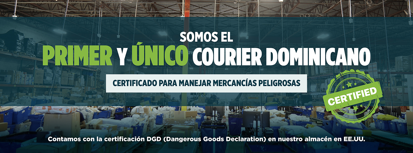 Primer y unico courier dominicano